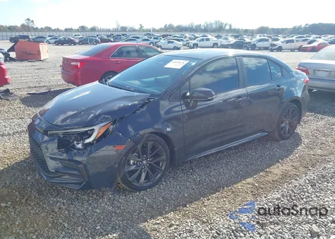 2025 Toyota Corolla Se from USA, damaged, VIN 5YFS4MCE2SP247878